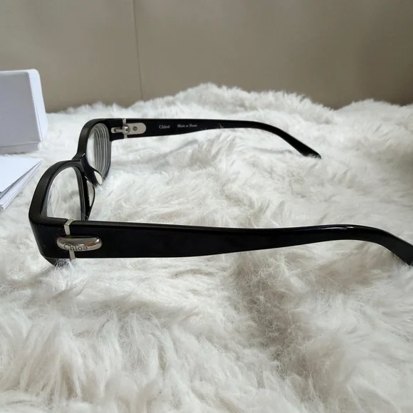 Chloe Black Eyeglass Frame - Picture 3 of 9